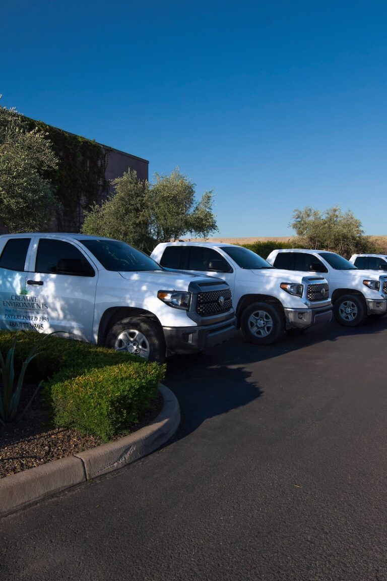 Creative Environments Maintenance Services - Truck Fleet